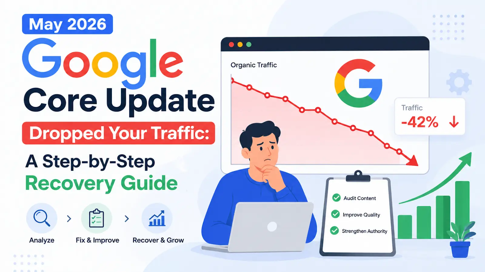 May 2026 Google Core Update: How to Recover Lost Rankings (Step-by-Step)