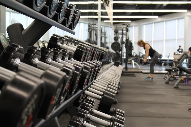 Fitness studio interior